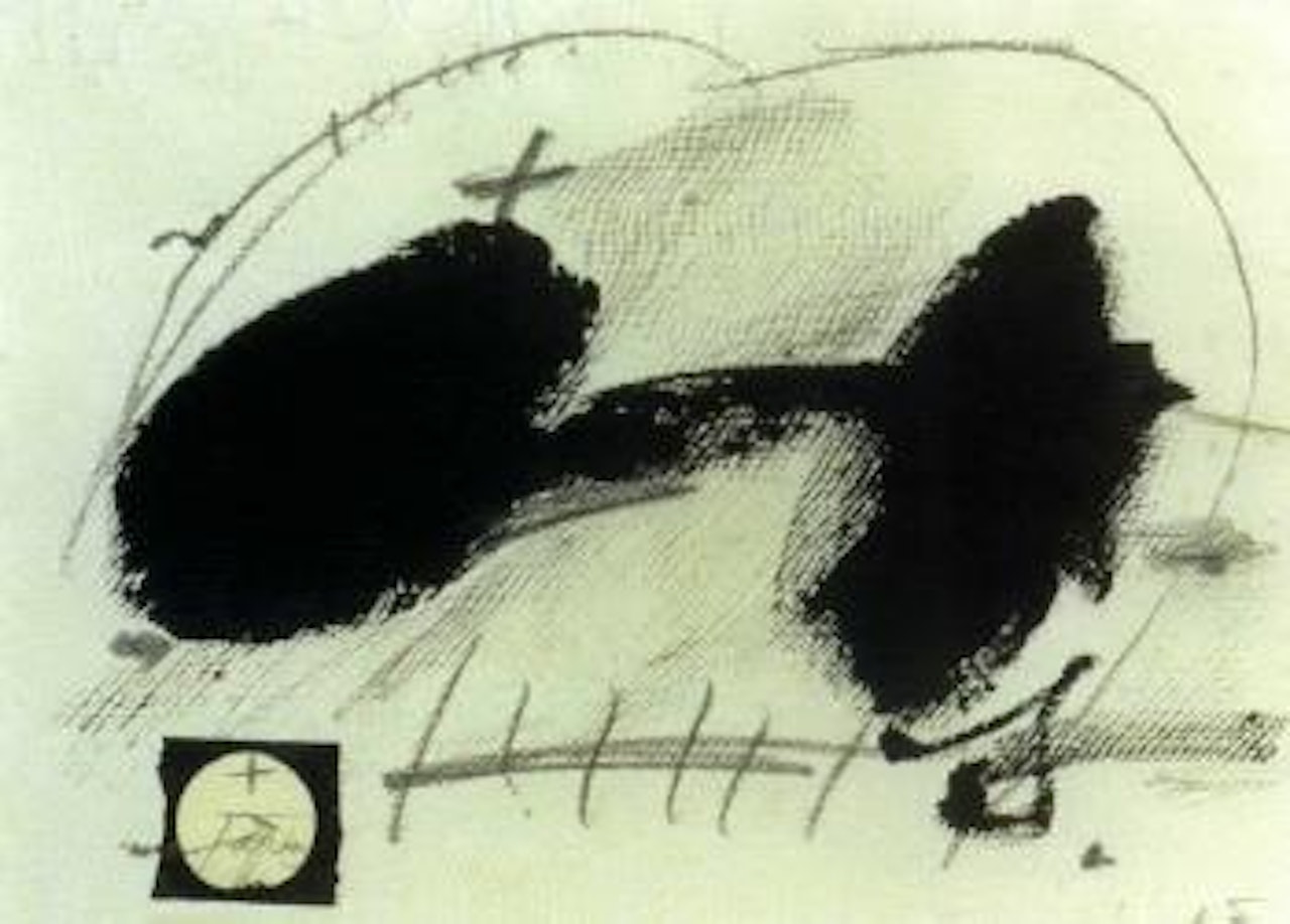 Composition by Antoni Tapies