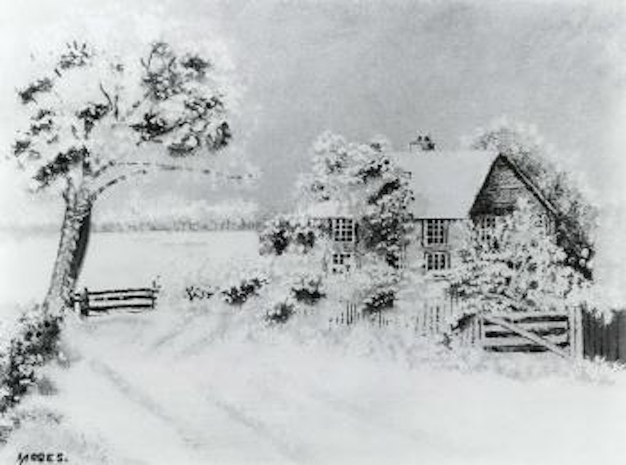 A frosty morning by Grandma Moses