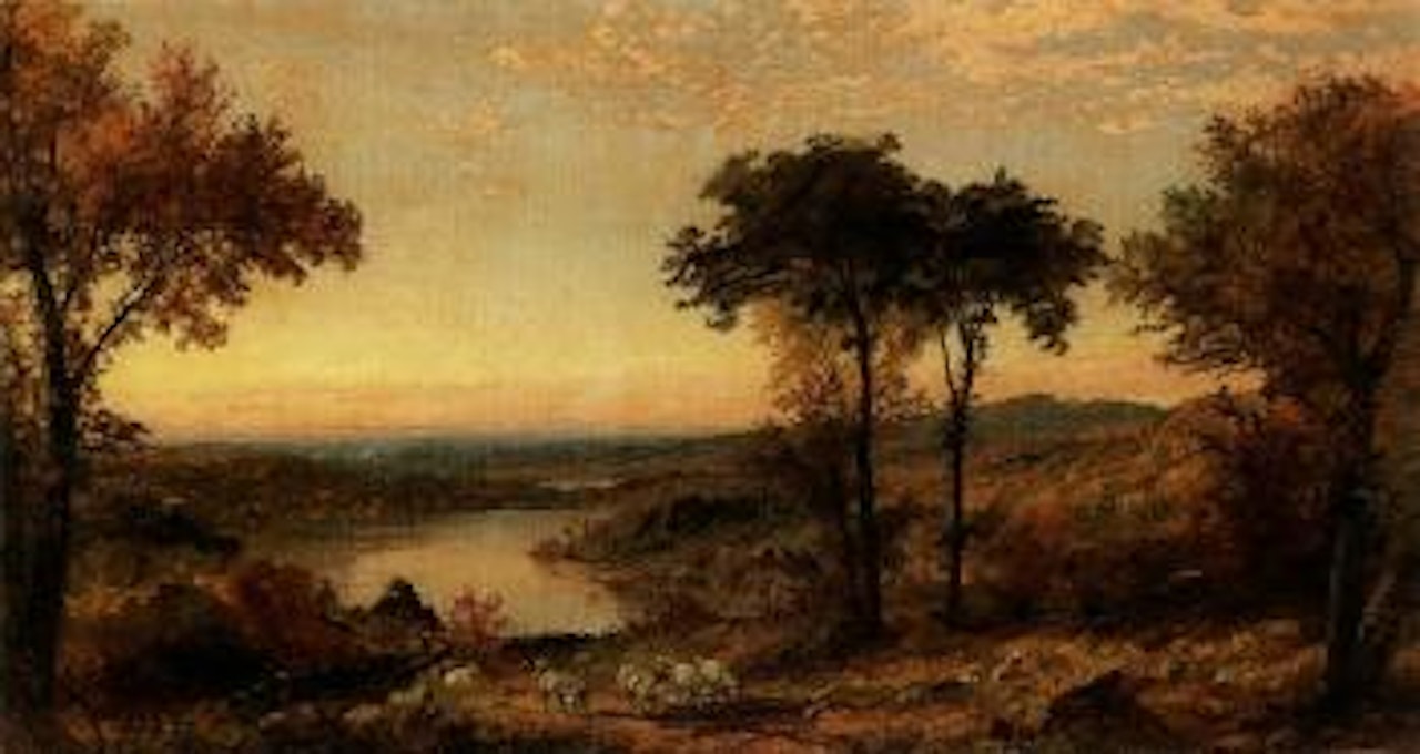 Wyoming Valley, Pennsylvania by Jasper Francis Cropsey