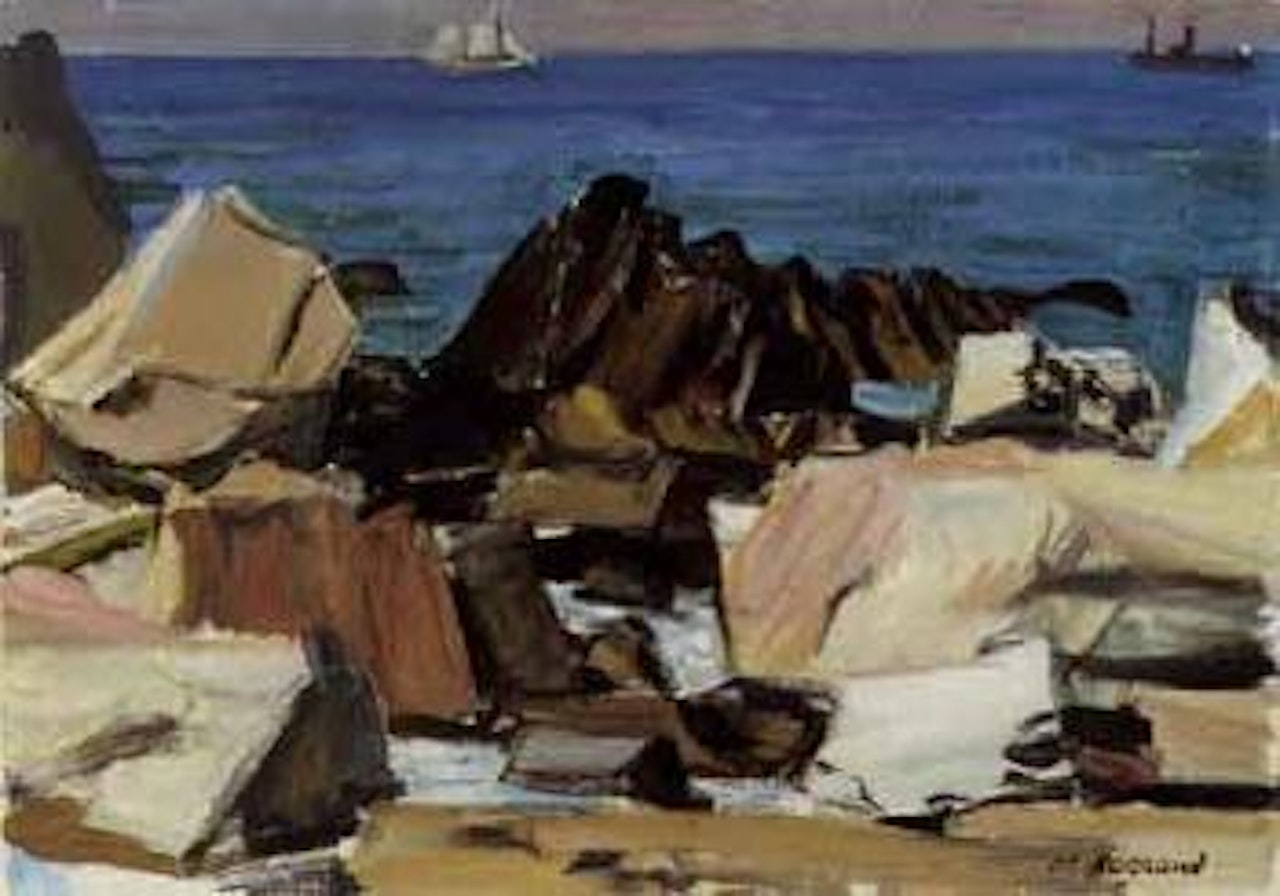 Rochers a Cassis by Maurice Barraud