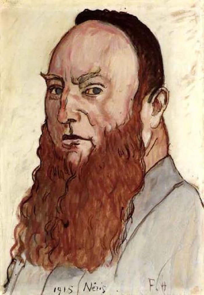 Portrait of James Vibert by Ferdinand Hodler