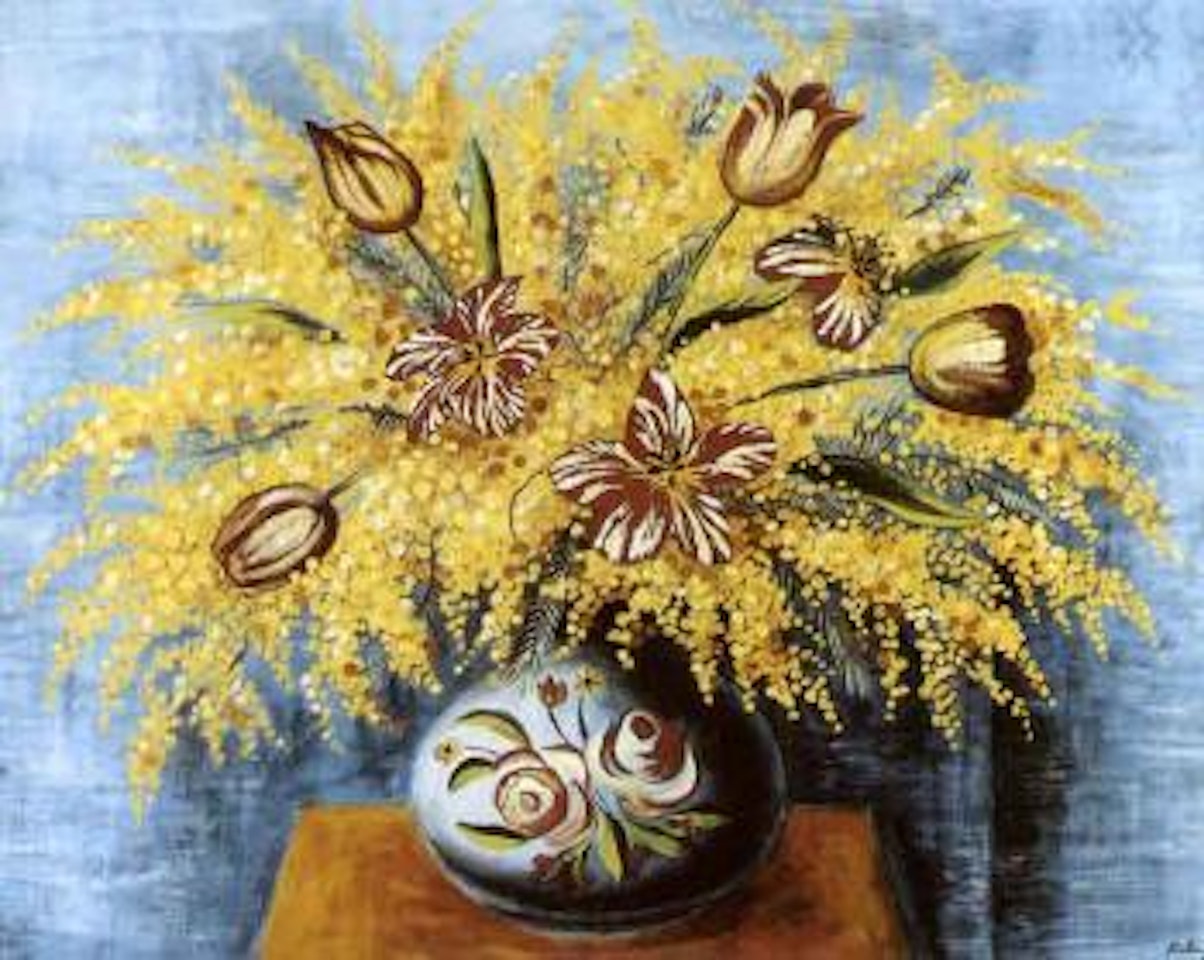 Mimosas by Moïse Kisling