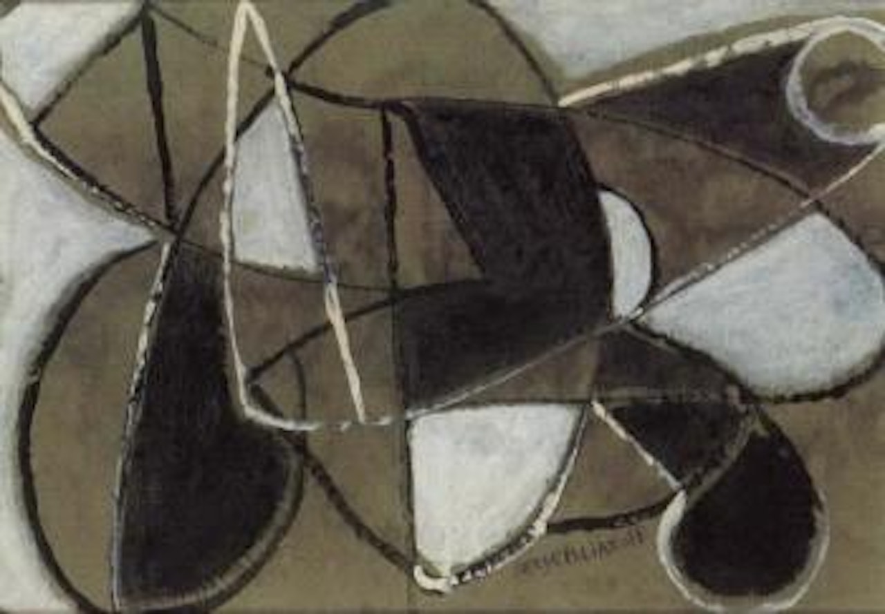 Abstract composition by Serge Poliakoff