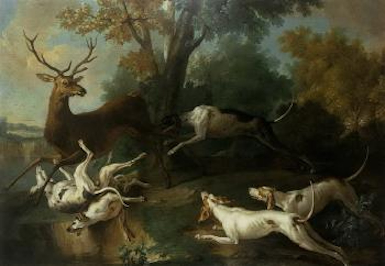L'hallali du cerf by Jean-Baptiste Oudry