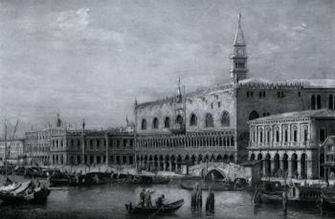 Vue du Palais des Doges by Canaletto