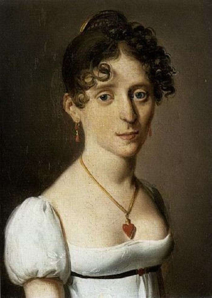 Portrait des enfants Carson: Alphonse et sa soeur by Louis-Leopold Boilly