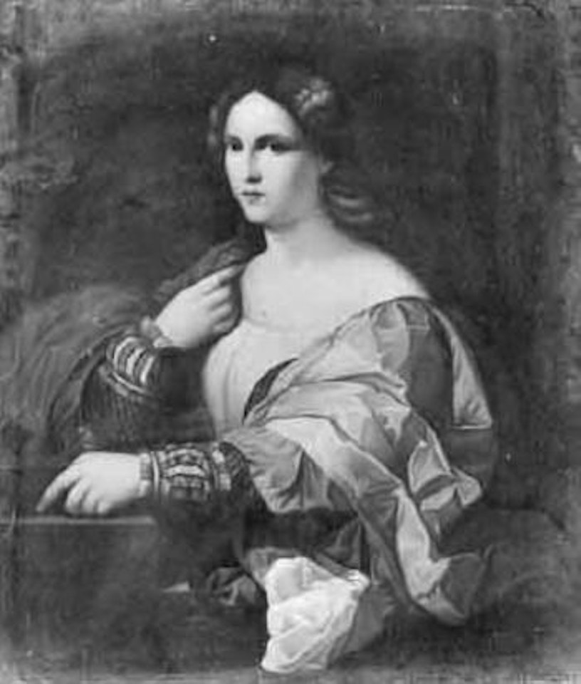 Portrait of lady 'La Bella' by Jacopo Palma il Giovane