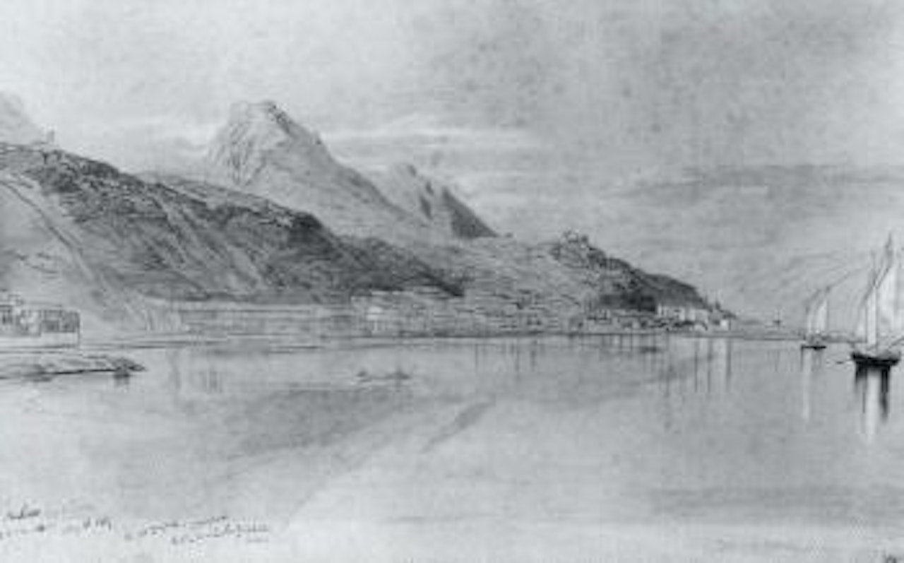 Maderno, Lake Garda by Edward Lear