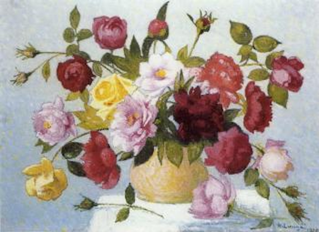 Vase de fleurs by Achille Laugé