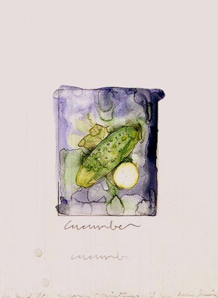 Cucumber by Jim Dine