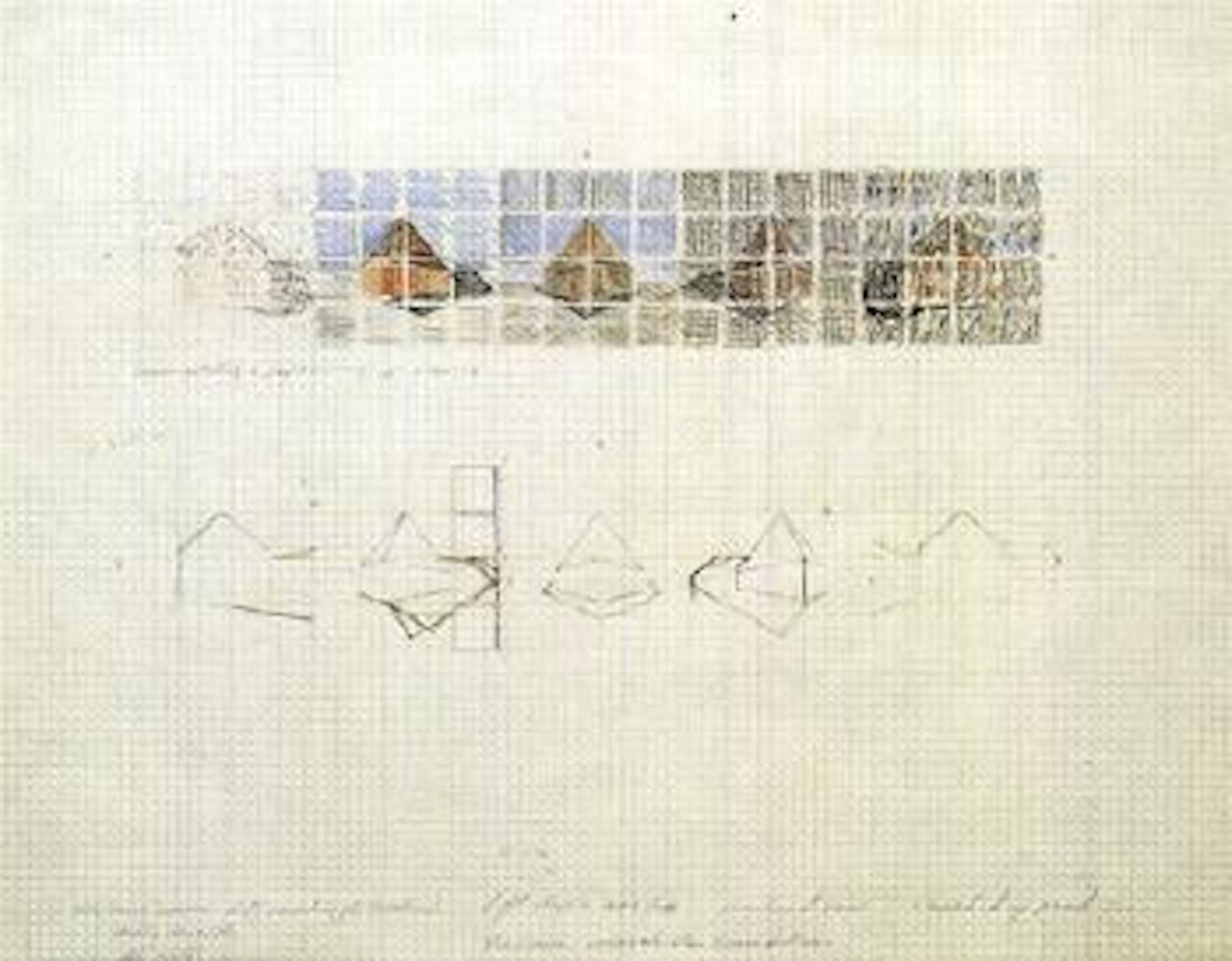 Study for Graceland Mansion by Jennifer Bartlett