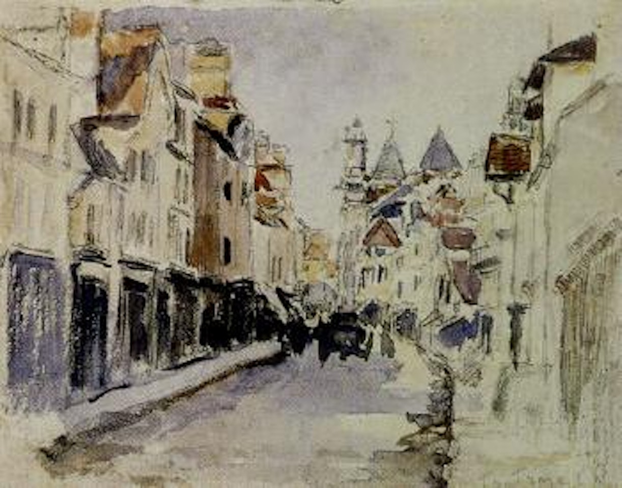 Troyes by Camille Pissarro