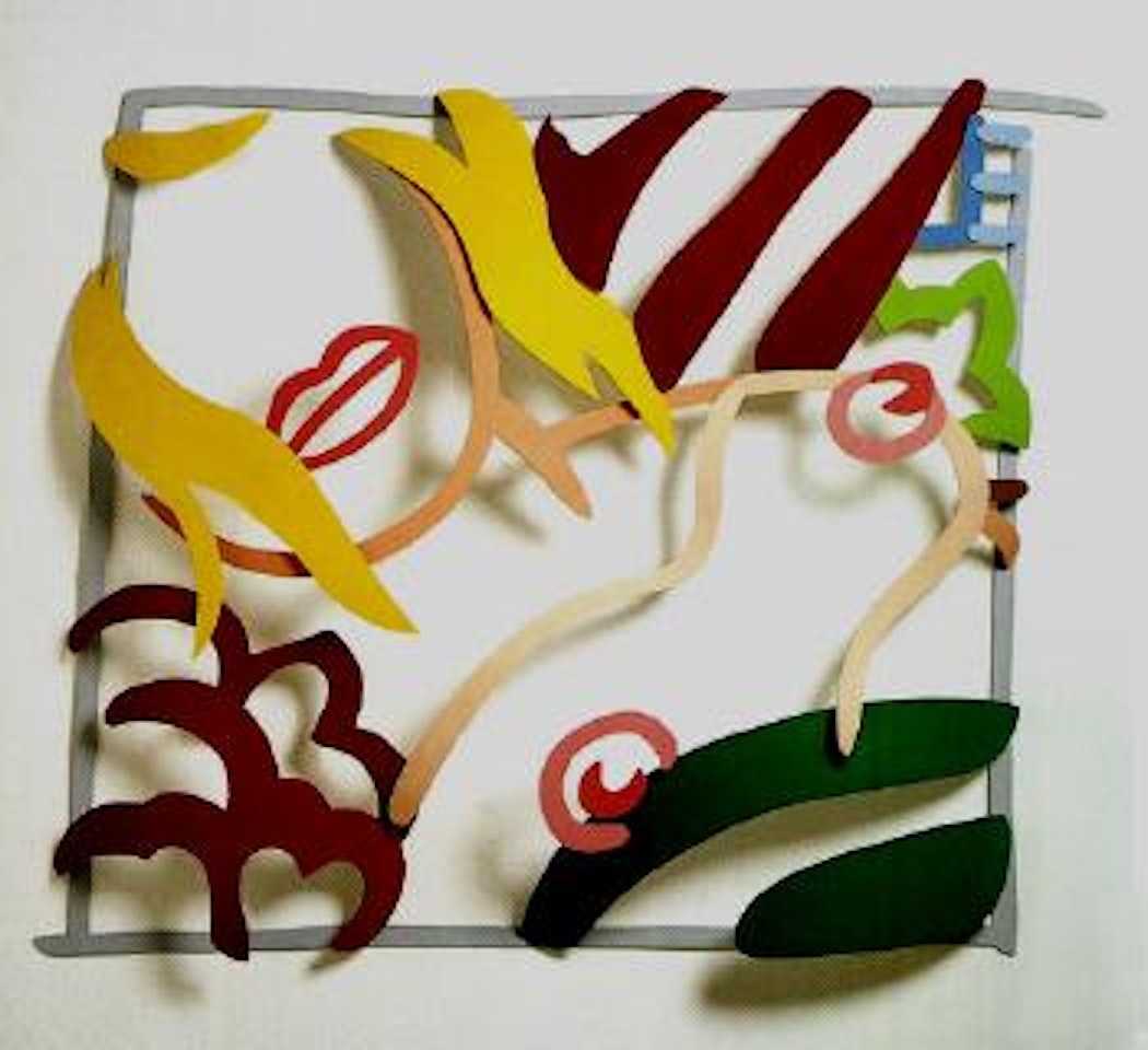 Bedroom blonde doodle variation by Tom Wesselmann