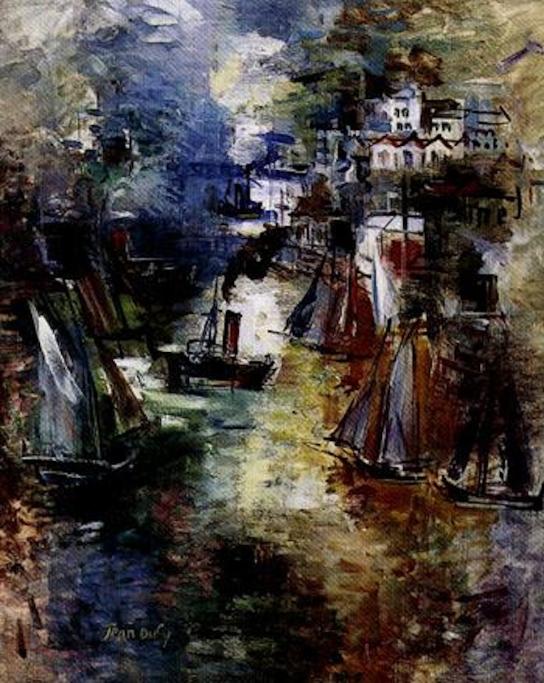 Port du Havre by Jean Dufy