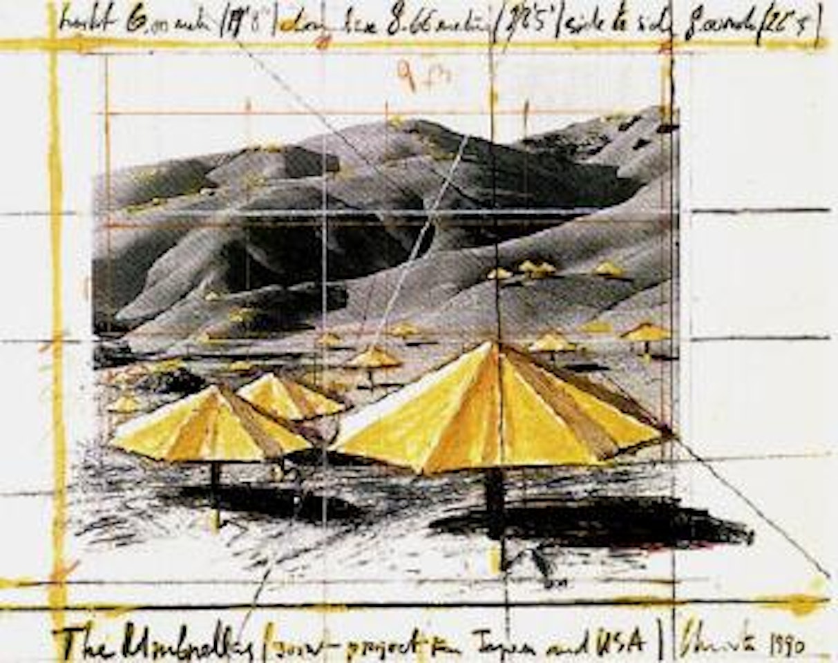 Umbrellas by Christo