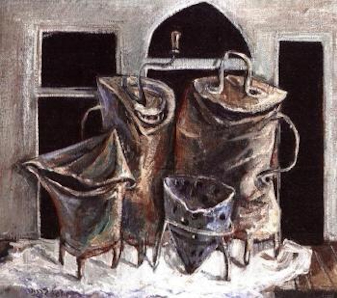 Still life by Yosl Bergner