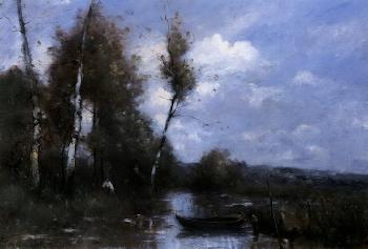 Fisherman by Paul Désiré Trouillebert