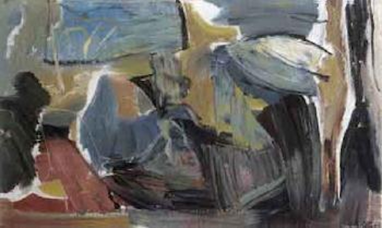 Spring light over foliage by Ivon Hitchens