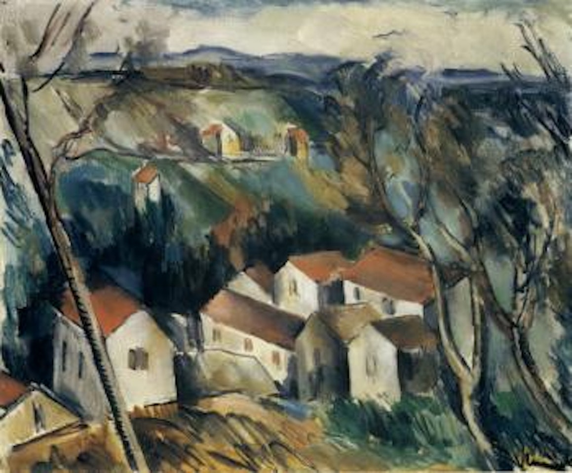 Village dans un paysage by Maurice de Vlaminck