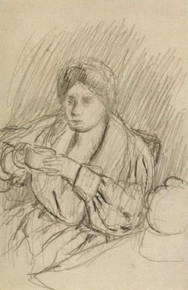 Femme assise by Pierre Bonnard