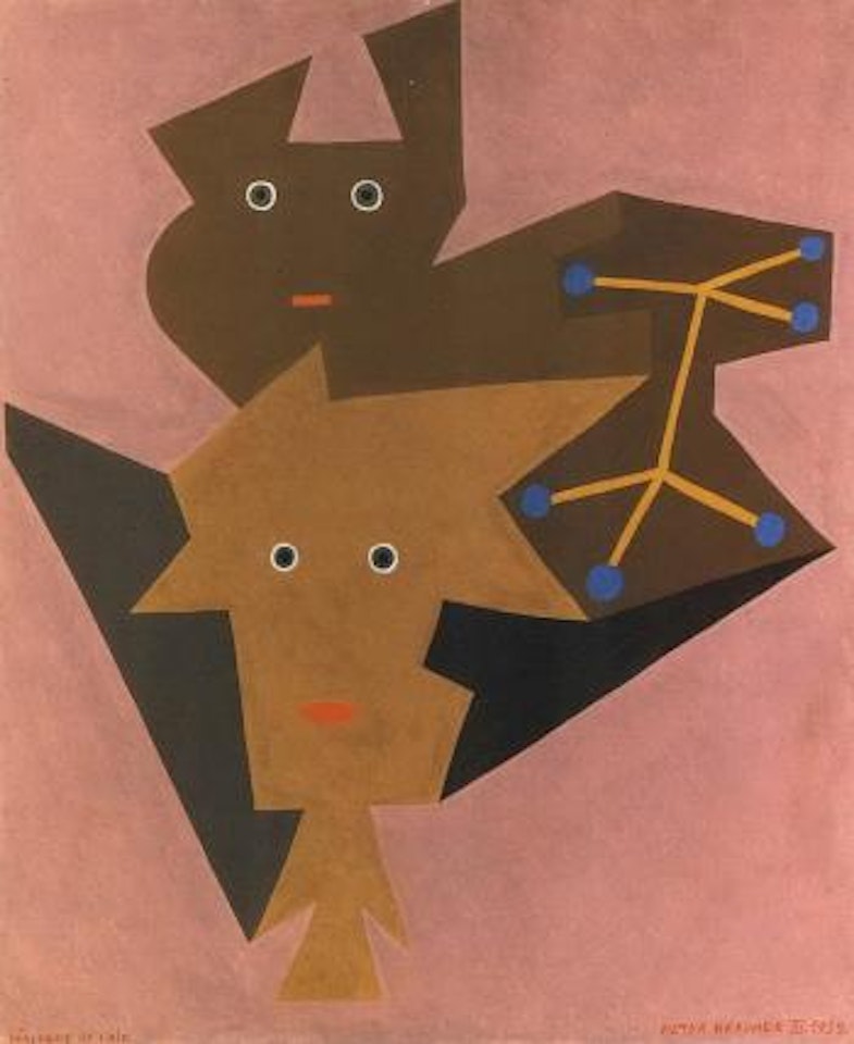 Dialogue de l'air by Victor Brauner