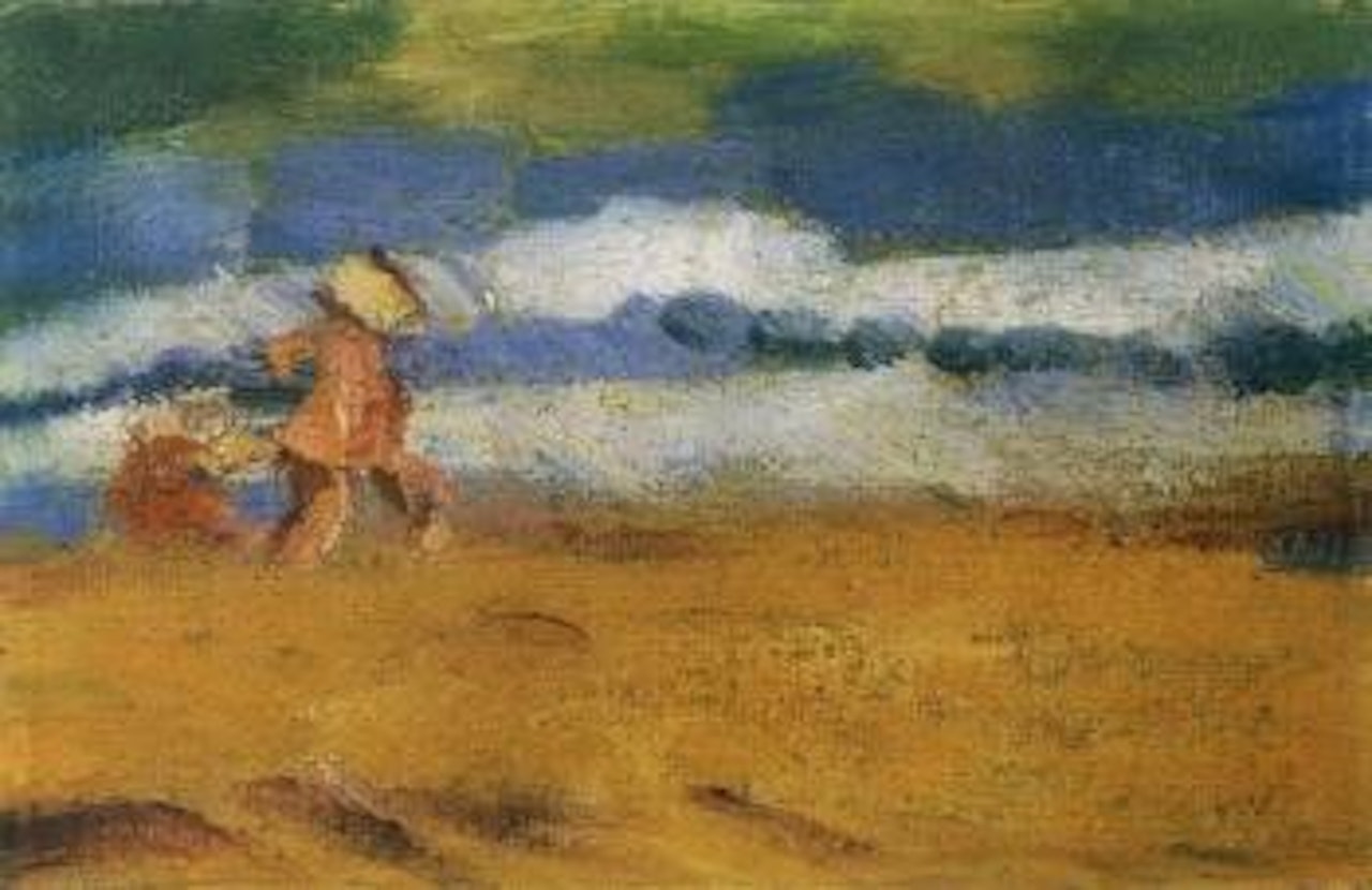 Enfants sur la plage by Louis Valtat