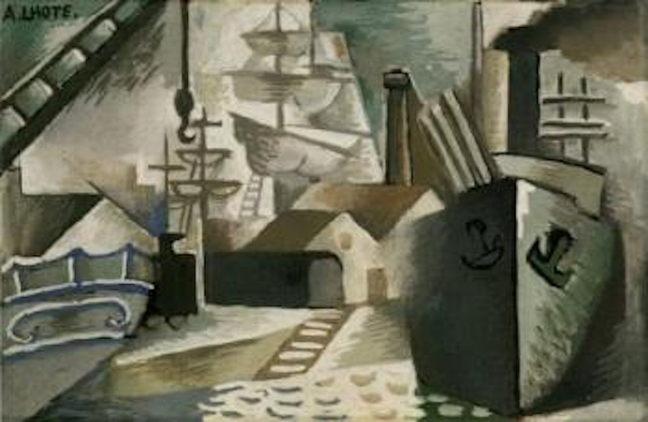 Scene de port by André Lhote