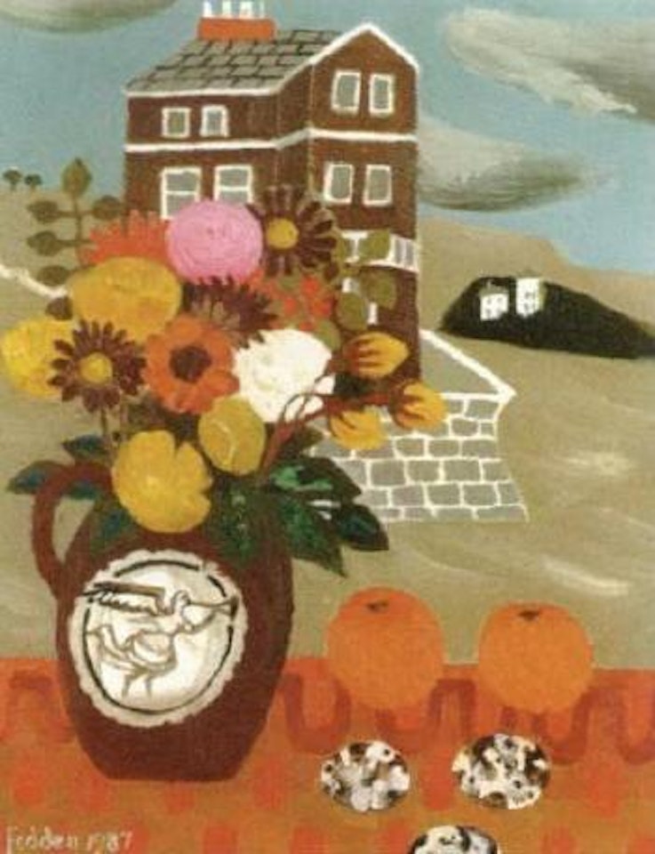 Still life with Quail's eggs by Mary Fedden