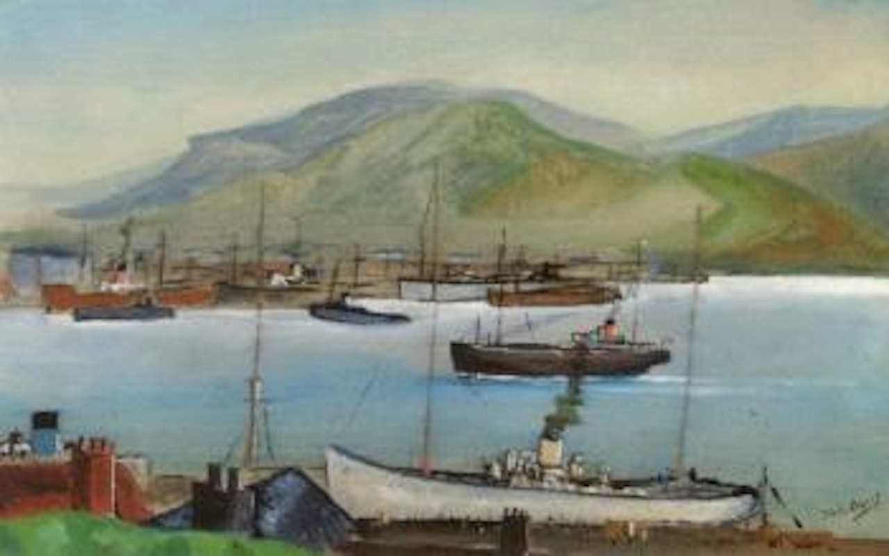 Leaving the harbour by Noel Coward