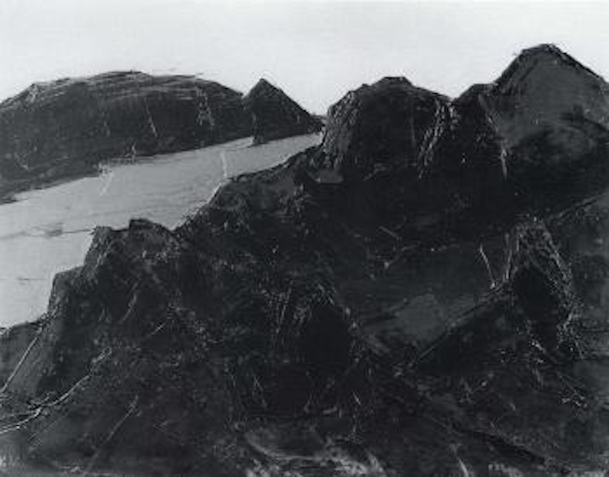 Sunset behind the Glyders by Kyffin Williams