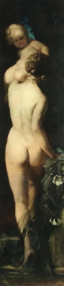 Classical figures by Continental School