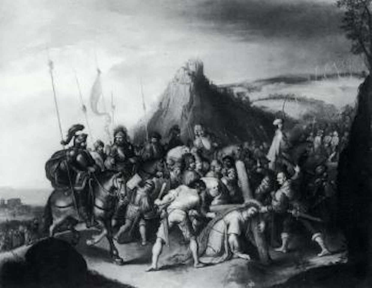 Christ on road to Calvary by Frans Francken II
