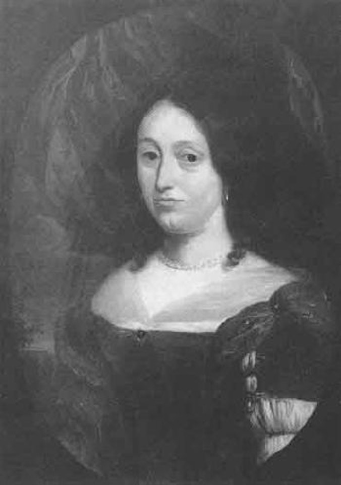 Jeune femme en buste de trois-quarts tenant perroquet by Nicolaes Maes