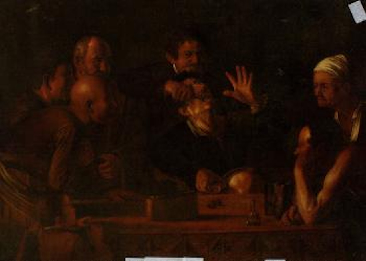 Man having a tooth pulled by Caravaggio