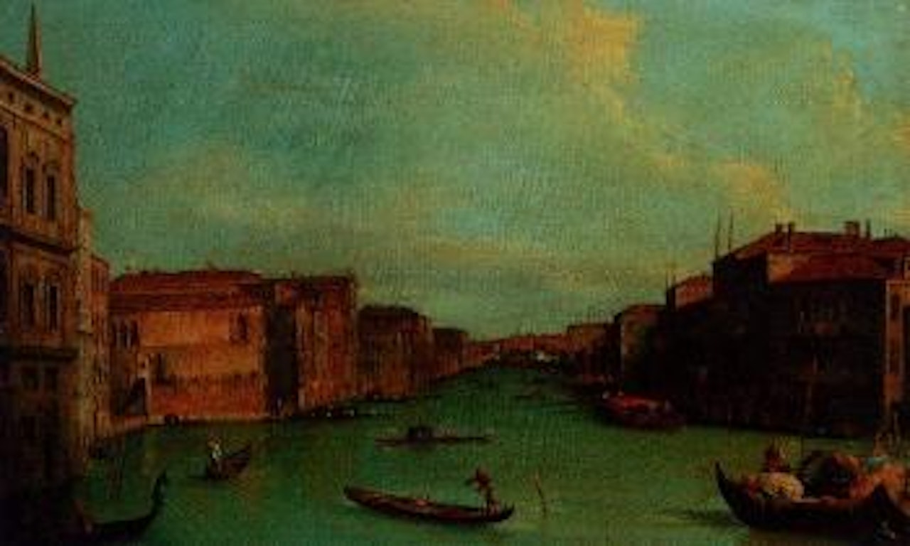 Grand Canal, Venice with Palazzo Balbi by Canaletto