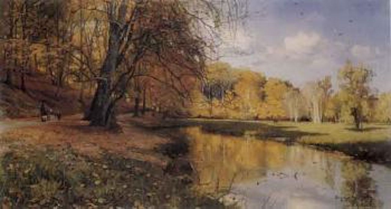 Efters - an autumn day by Peder Mork Monsted
