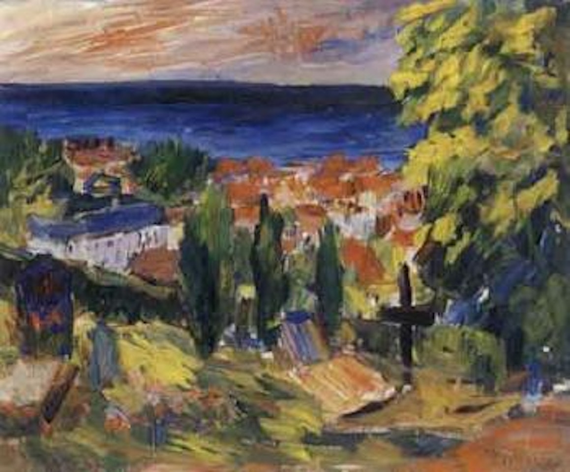 Utsikt fran Gudhjem, Bornholm - view from Gudhjem by Ivan Ivarson