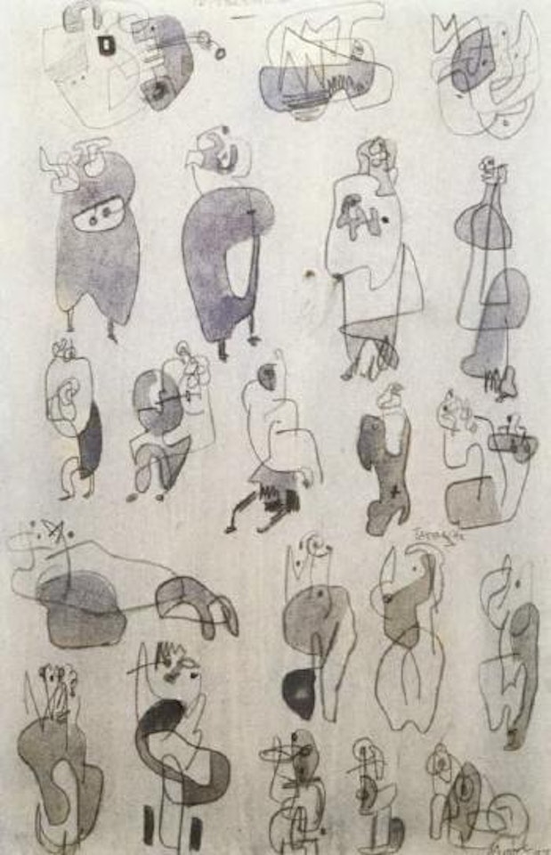 Ideas for sculpture by Henry Moore