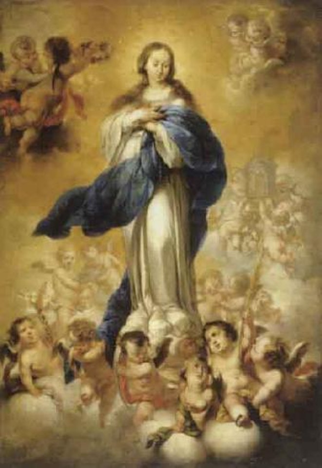 Assumption of the Virgin by Spanish School