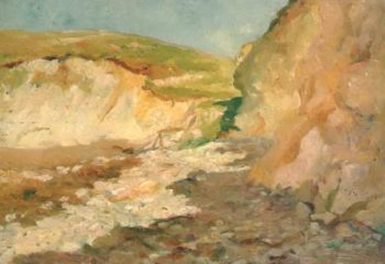 Coastal landscape by Augustus Edwin John