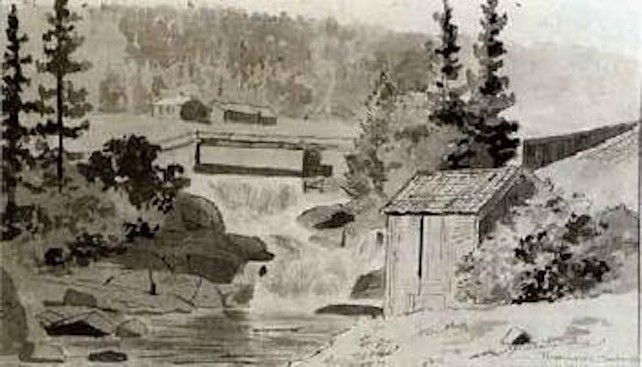 Hammeren in Nordmarka by Edvard Munch