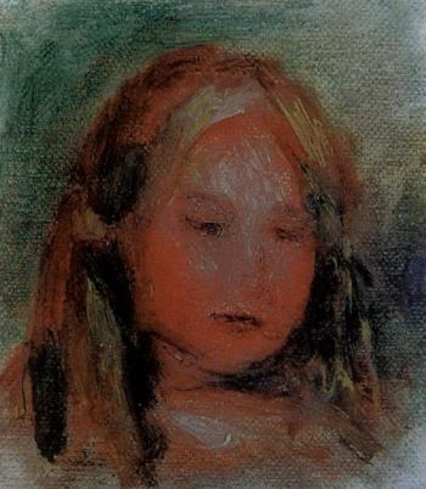 Tete d'enfant by Pierre-Auguste Renoir