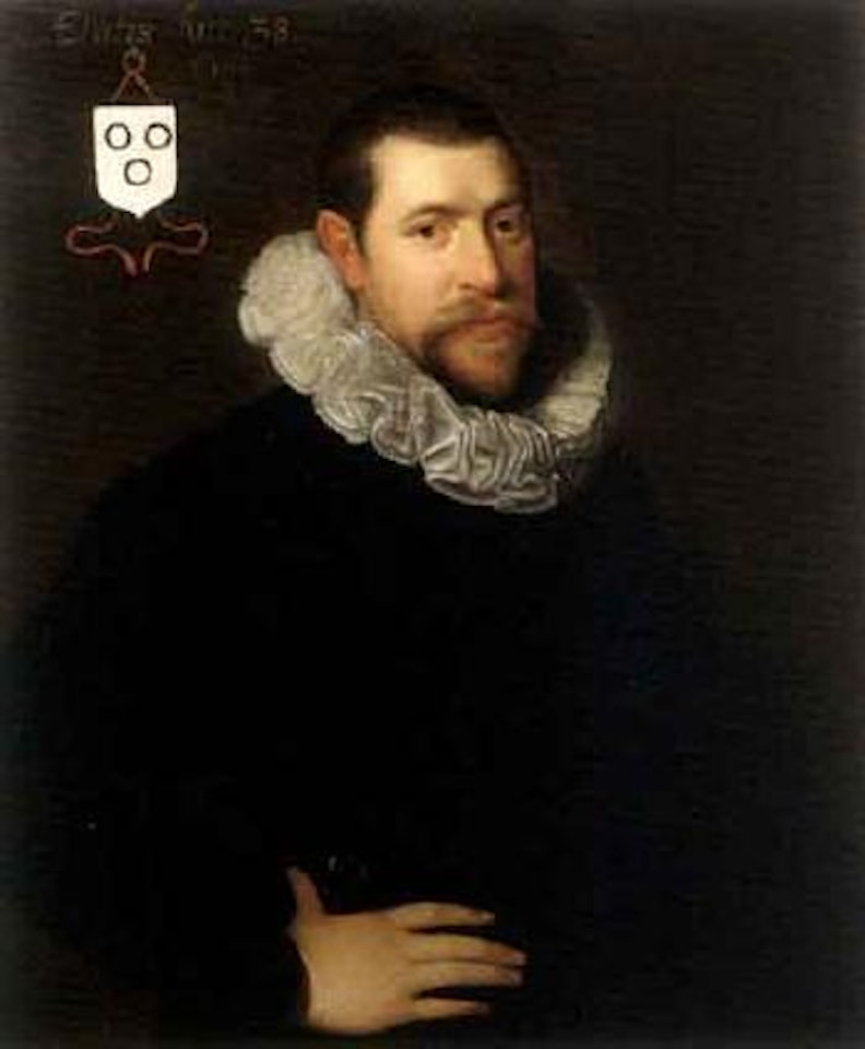 Portrait of Cornelis van Vianen aged 38 by Dutch School