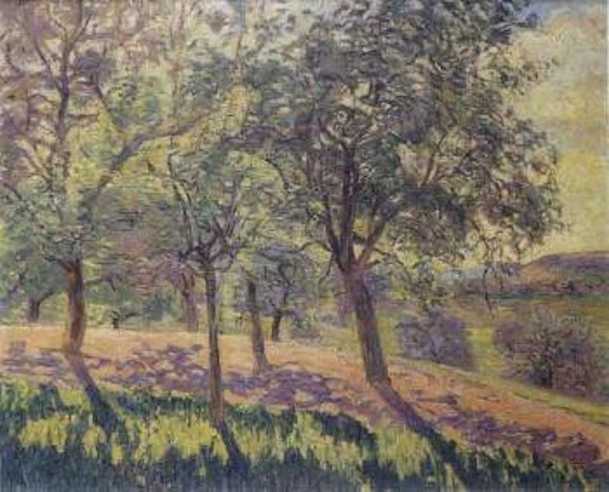 Les environs de Saint Cheron, printemps, avril by Armand Guillaumin