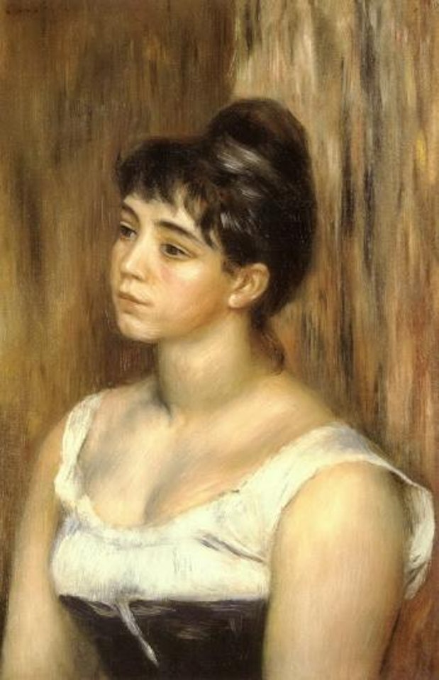 Portrait de Suzanne Valadon by Pierre-Auguste Renoir