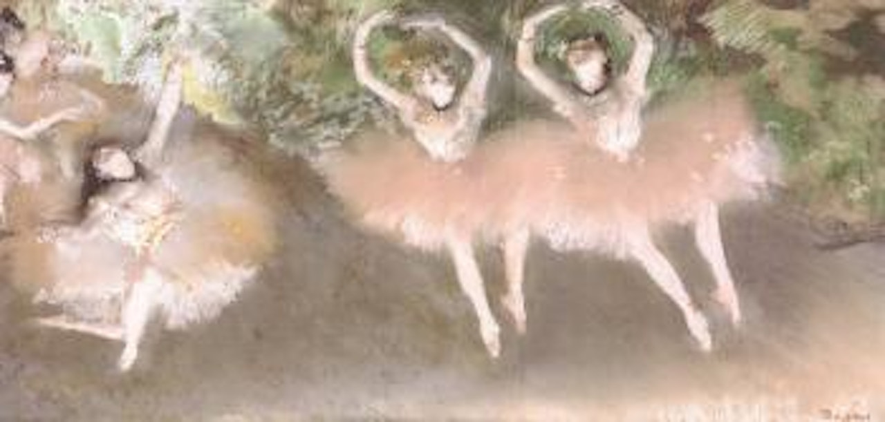 Scene de ballet by Edgar Degas