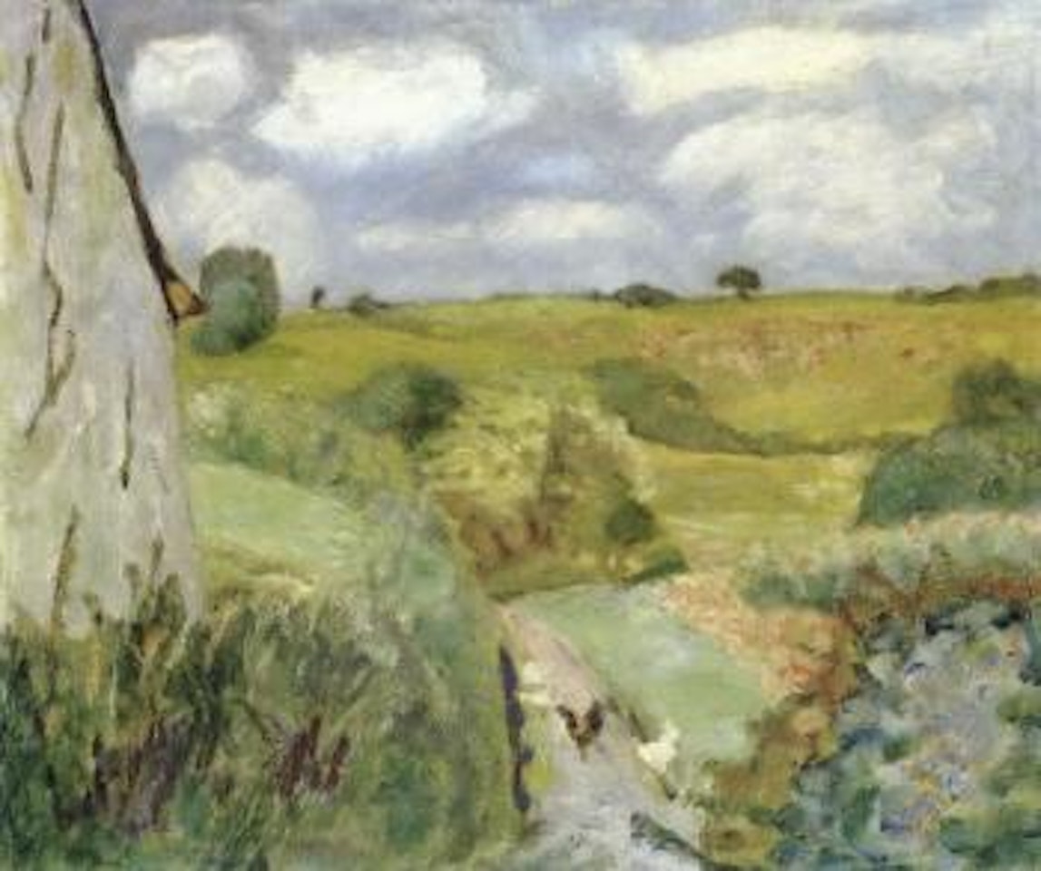 Le chemin creux by Pierre Bonnard