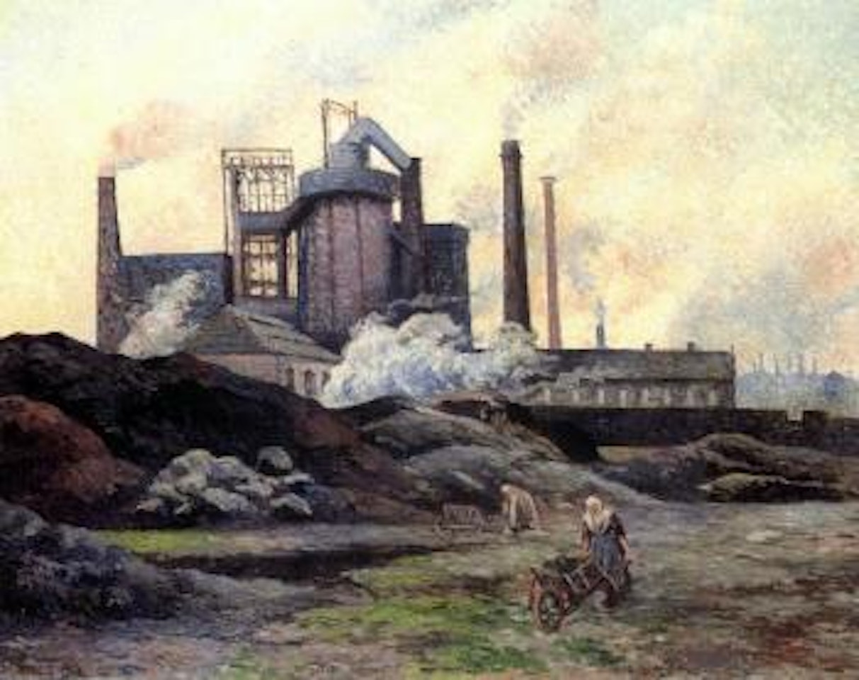 L'usine by Maximilien Luce