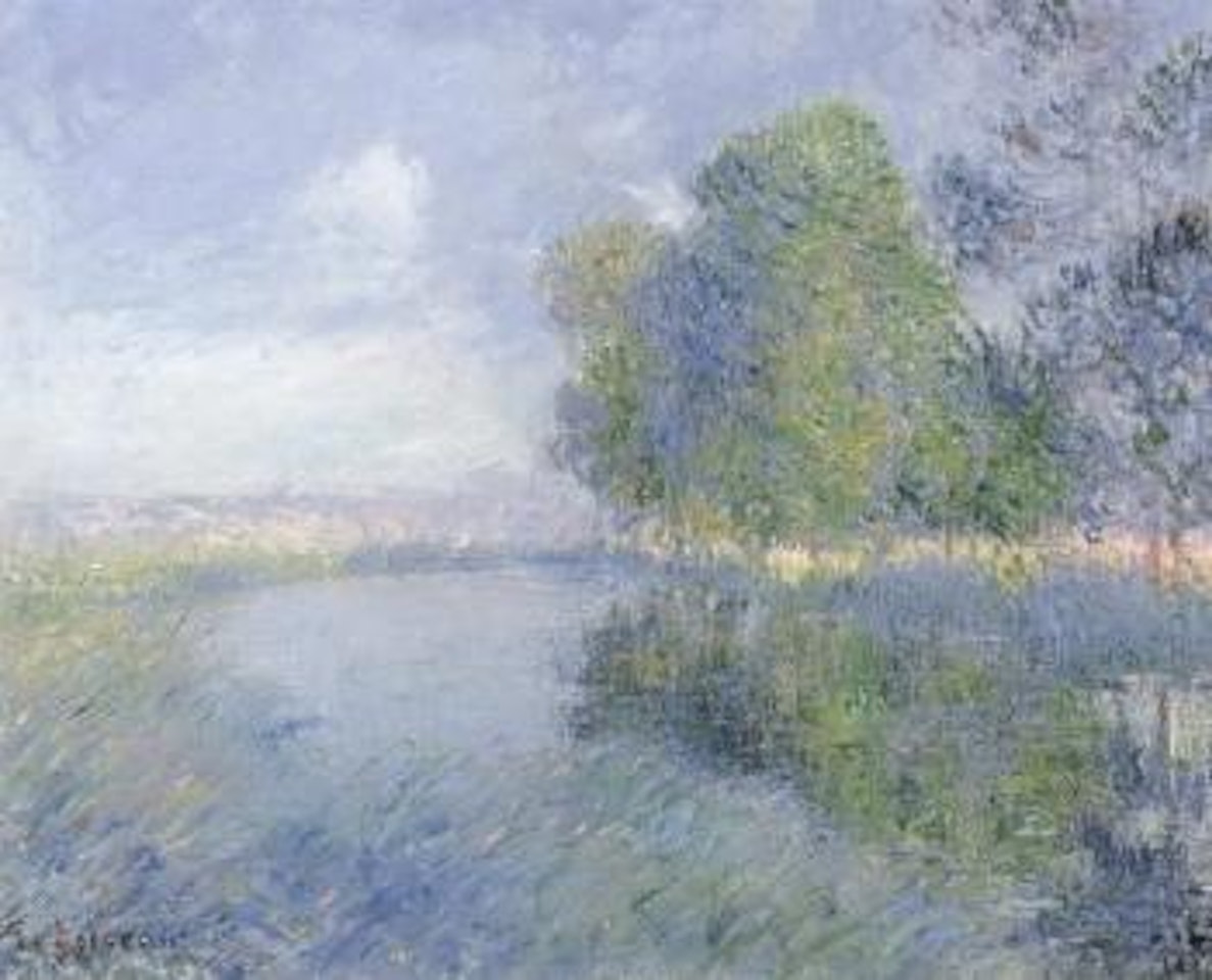 La riviere en automme by Gustave Loiseau