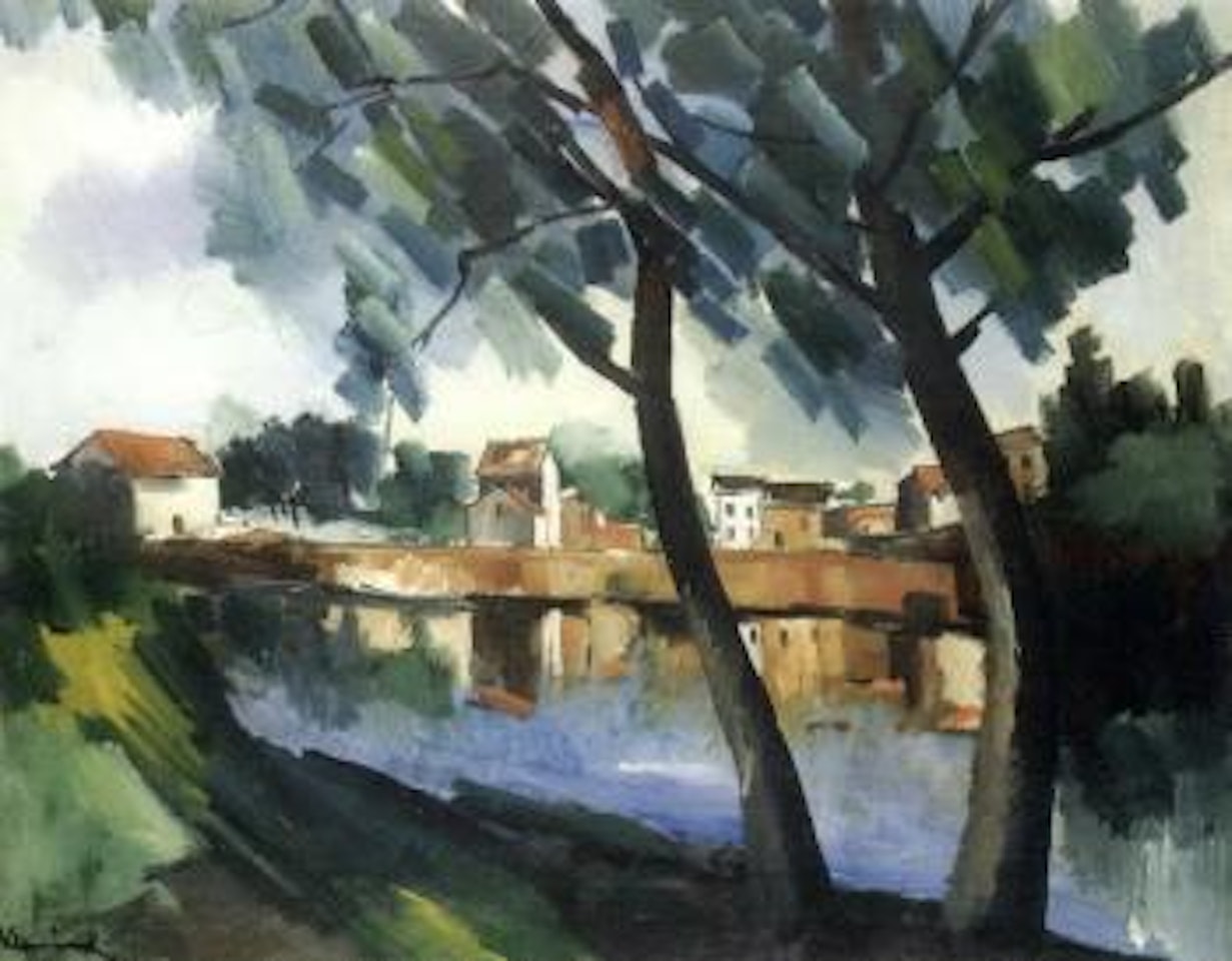 La Seine au Chateou by Maurice de Vlaminck